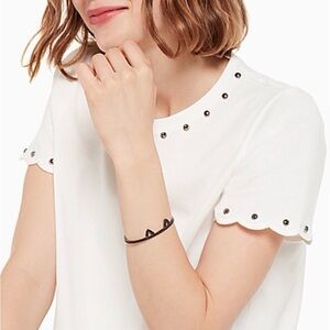 Kate Spade Out West Black Cat Bracelet Bangle firm price